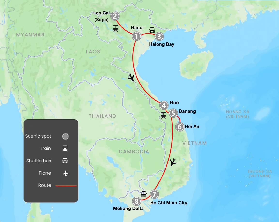 Best of Vietnam Holiday 14 Days