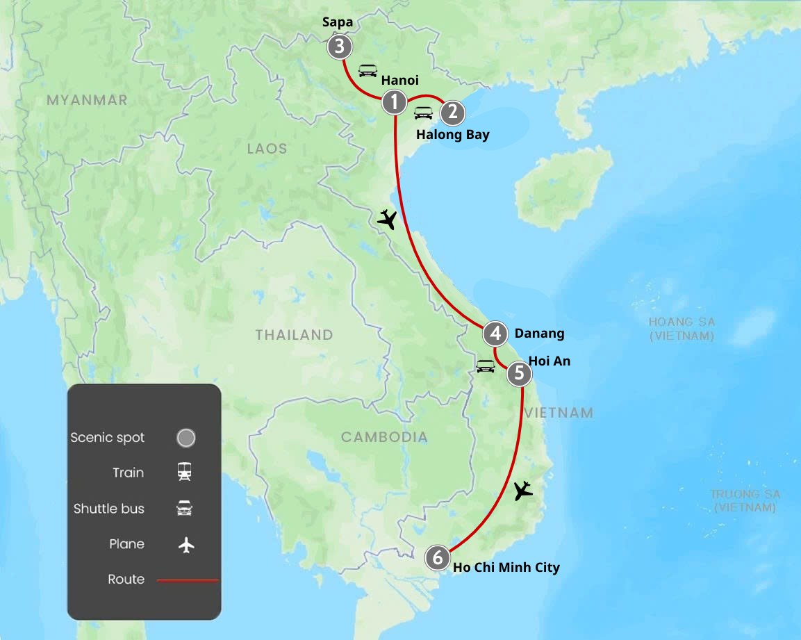 Essential of Vietnam Tour 10 Days